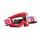Okuliare ARIETE MUDMAX WAVE 14970-WAR light blue red - clear lens s čapmi