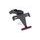Nastaviteľný držiak ŠPZ PUIG 22804N čierna