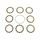 Friction plates kit with clutch cover gasket ATHENA P40230024