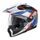 Moto helma Nolan N70-2 X 06 Skyfall N-Com Metal White 60