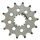Reťazová sada EK - strieborný reťaz 520 DEX, X-krúžok, koliesko SUPERSPROX, hliníková rozeta SUPERSPROX pre KAWASAKI Ninja 250 SL 2015-2016