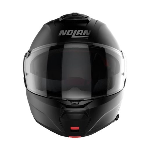 Moto helma Nolan N100-6 Classic Flat Black N-COM 10