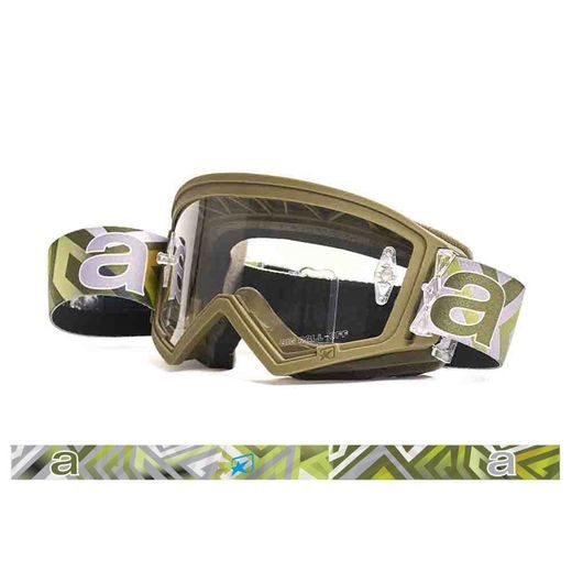 Okuliare ARIETE MUDMAX SPARK 14970-SVG green grey - clear lens s čapmi