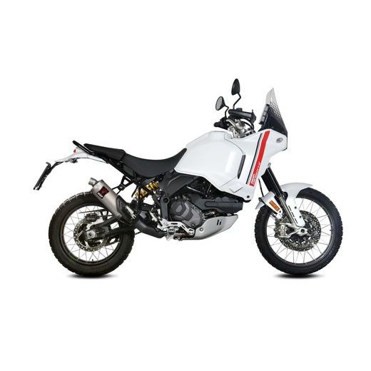 Koncovka výfuku MIVV DAKAR D.053.LDKX nerez pre DUCATI Desert X 950 2022-2024