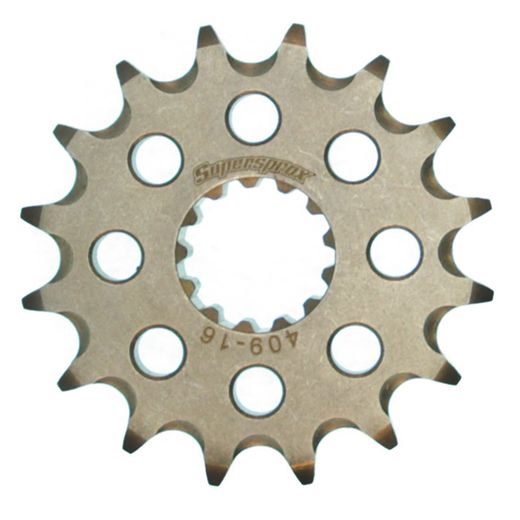 Reťazová sada EK - strieborný reťaz 428 DEH, Netesnený, koliesko SUPERSPROX, rozeta SUPERSPROX pre SUZUKI DR 125 S / SE 1985