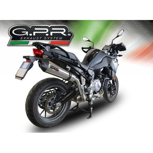 Koncovka výfuku Slip-on GPR NEW GRAND PRIX EVO TITANIUM E4.BMW.95.GPAN.TO Brushed Titanium including removable db killer and link pipe