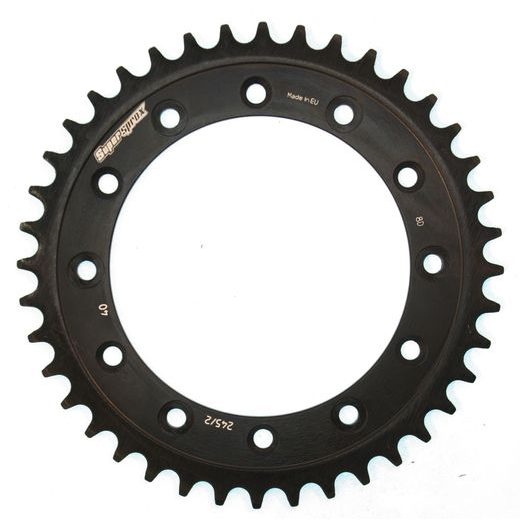 Reťazová rozeta SUPERSPROX RFE-245/2:40-BLK čierna 40T, 520
