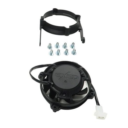Kit with EXED radiator fan and mounting bracket EXED EX-RFT-TBI