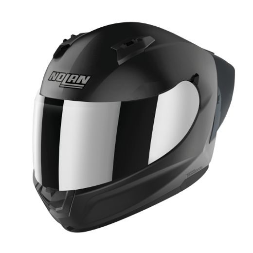 Moto helma Nolan N60-6 Sport Silver Edition Flat Black 18