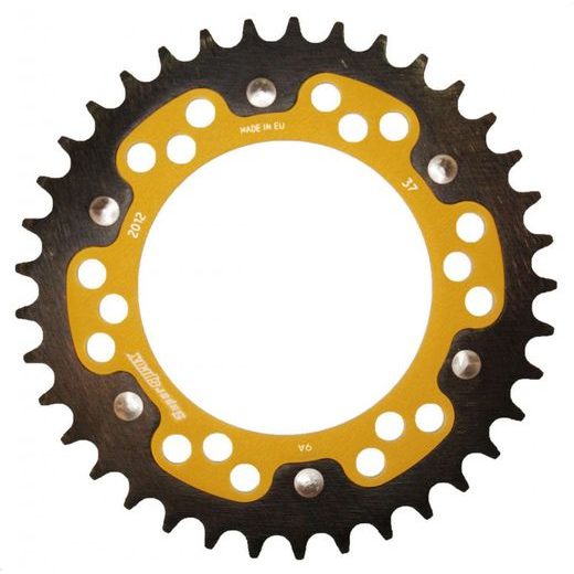Reťazová rozeta SUPERSPROX STEALTH RST-2012:37-GLD zlatá 37T, 525