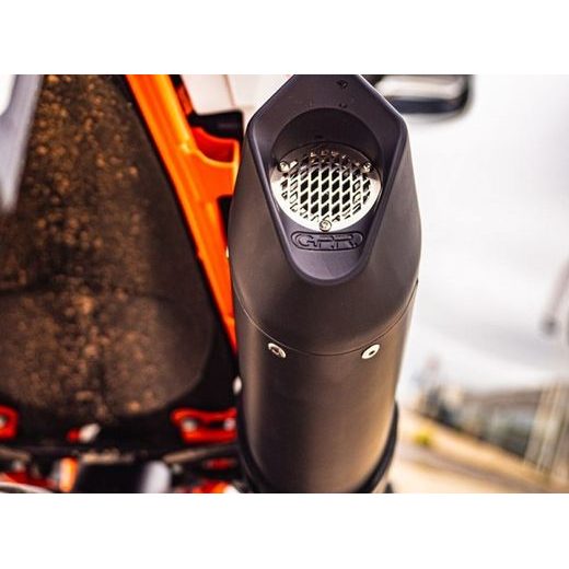 Koncovka výfuku Slip-on GPR FURORE EVO4 NERO KT.100.2.FNE4 Matte Black including removable db killer and link pipe