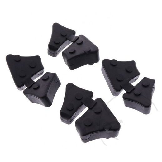 Sada gumových tlmičov rázu Rozety JMP 4 kusy