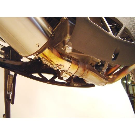 Koncovka výfuku Slip-on GPR SATINOX K.104.SAT Brushed Stainless steel pre KAWASAKI ER-6n 650 2005-2011