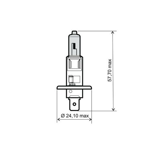 Lamp RMS 246510031 H1 12V 55W