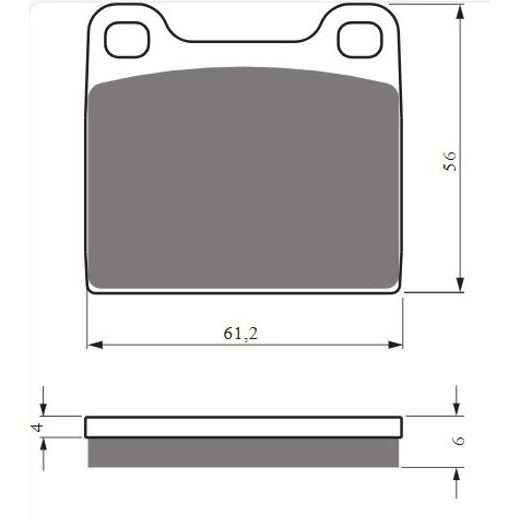 Brzdové obloženie GOLDFREN 437 S3