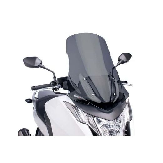 Plexi na motorku PUIG V-TECH LINE TOURING 6035F tmavá dymová