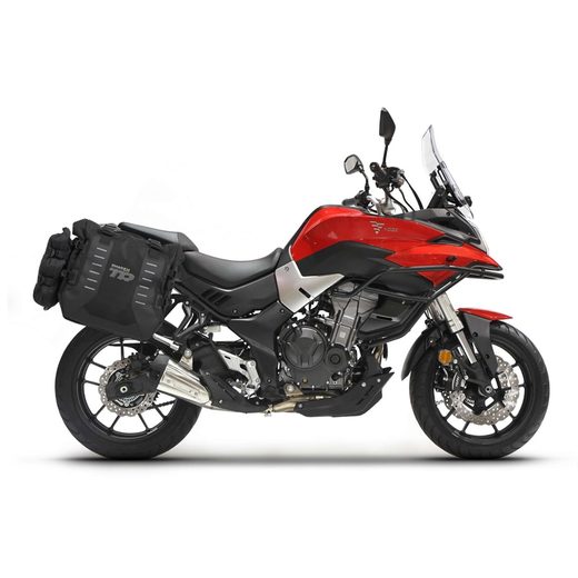 Kompletná sada sedlových brašní SHAD TERRA TR40 adventure vrátane montážnej sady SHAD Voge 500DS / 500DSX