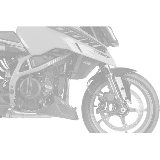 Spojler motora PUIG 22469C karbónový vzhľad