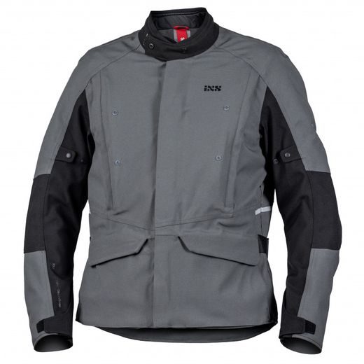 Bunda s laminovanou membránou iXS TOURSTER-STX 4.0 X2-111417 metal grey-coal black L