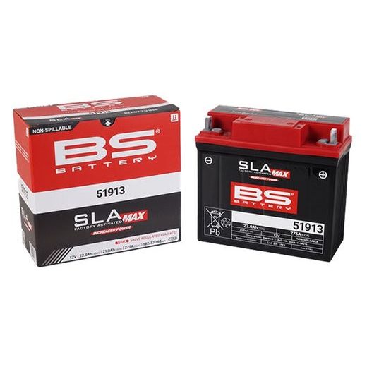 V továrni aktivovaný akumulátor BS-BATTERY 51913 (FA) SLA MAX aktivovaná batéria
