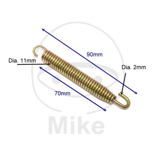 Výfukové strunky JMP 90mm 4 kusov
