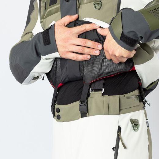 Laminated jacket iXS VENTURE-GTX 1.0 X2-001405 cool grey-olive LL