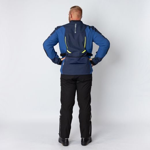 Bunda Tour iXS LENNOX-ST+ X56054 blue-light blue-neon yellow 2XL