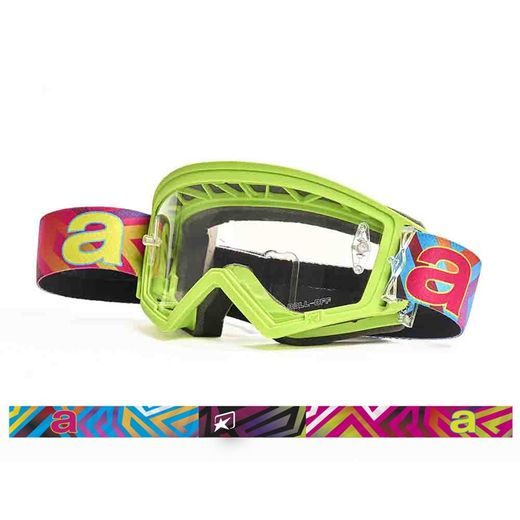 Okuliare ARIETE MUDMAX SPARK 14970-SPG pink yellow - clear lens s čapmi