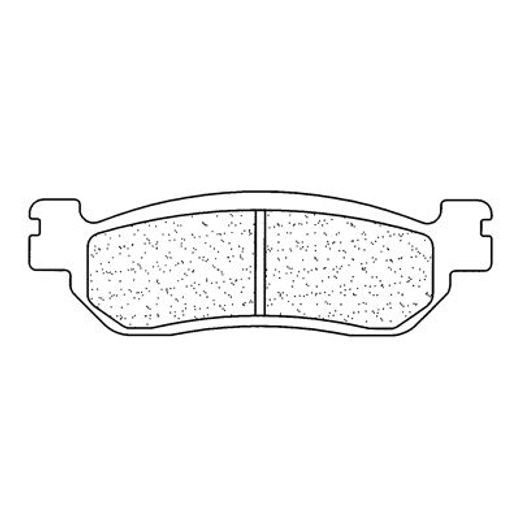 Brzdové obloženie CL BRAKES 2828 RX3