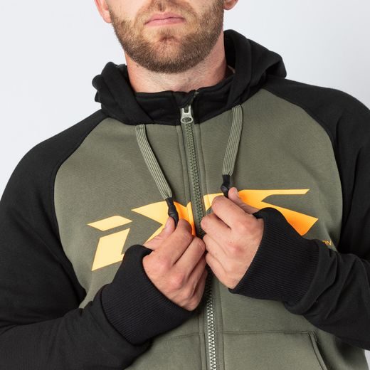 Mikina iXS RAPID 1.0 X2-343405 olive-orange L