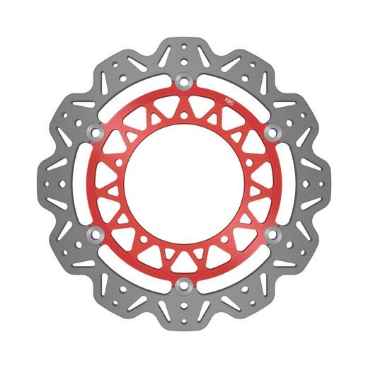 Brzdový kotúč EBC VR2124RED červená