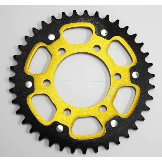 Reťazová rozeta SUPERSPROX STEALTH RST-7095:39-GLD zlatá 39T, 525