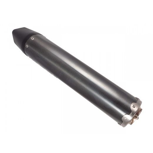 Koncovka výfuku Slip-on GPR FURORE EVO4 CF.4.CAT.FUPO Matte Black including removable db killer, link pipe and catalyst