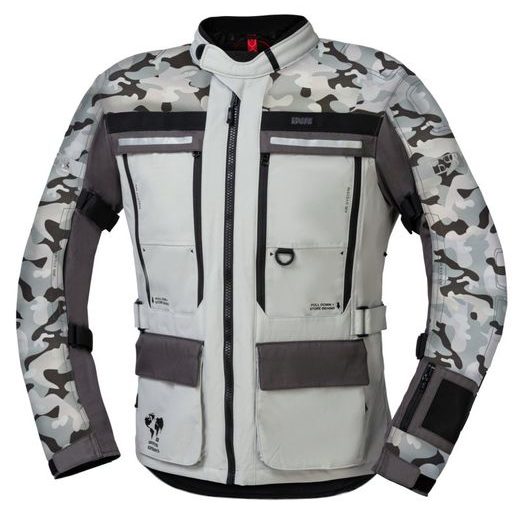 Bunda Tour iXS MONTEVIDEO-AIR 3.0 X51070 camouflage-light grey 4XL