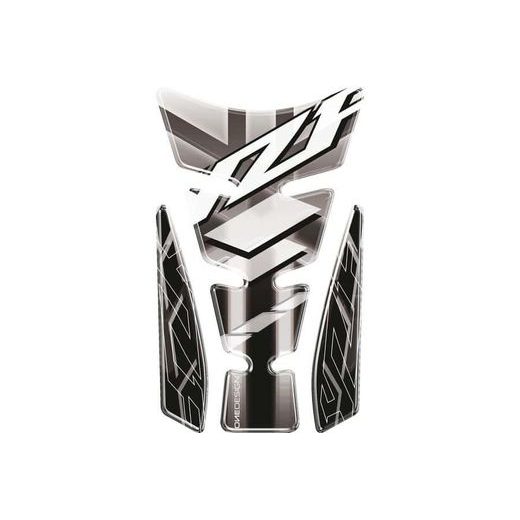 Tank pad PUIG WINGS 4723P strieborná s bočnou časťou