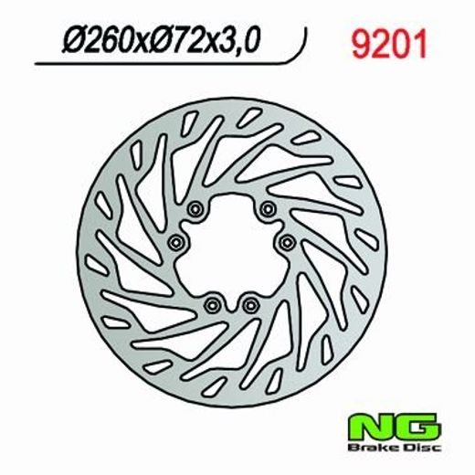 Brzdový kotúč NG 9201
