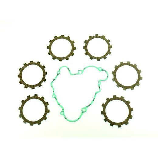 Friction plates kit with clutch cover gasket ATHENA P40230051