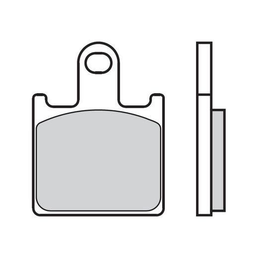 Brzdové obloženie BREMBO 07KA28RC