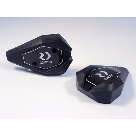 Crash sliders RDMOTO KTM13N black polyamide with black caps