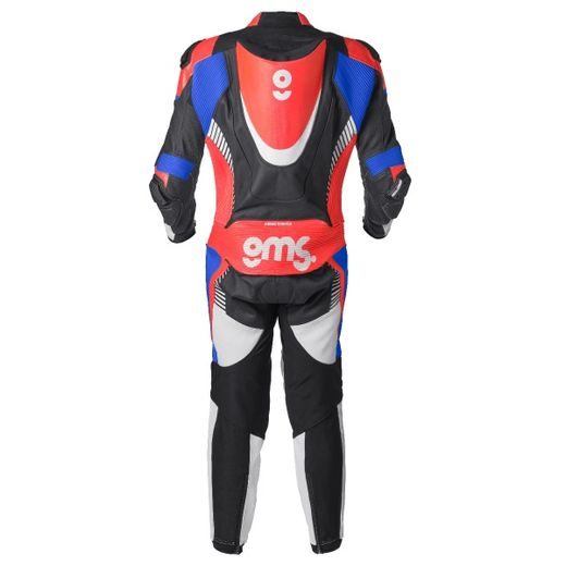 Jednodielna kožená kombinéza GMS GRC-1 ZG71000 black-blue-red 58H