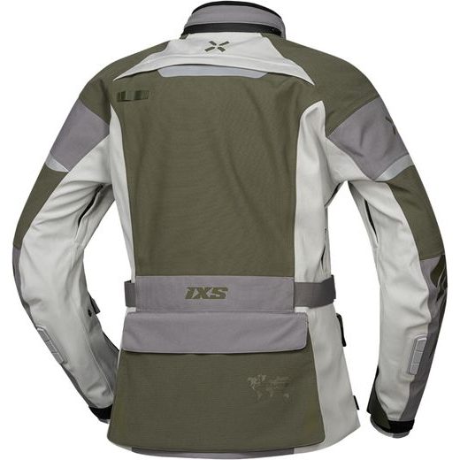 Women's laminated jacket iXS VENTURE-STX 1.0 X2-011605 light grey-olive DXS
