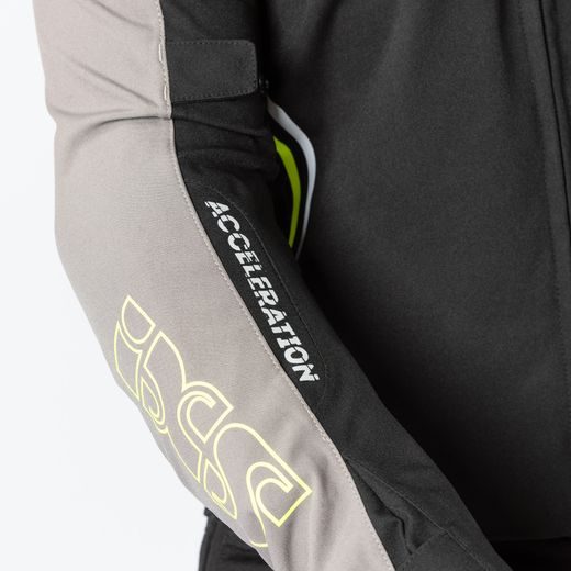 Športová bunda iXS TS-PRO-ST-PLUS X55060 black-anthracite-lime XL