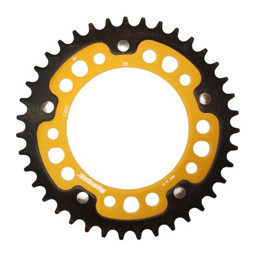 Reťazová rozeta SUPERSPROX STEALTH RST-1303:39-GLD zlatá 39T, 520