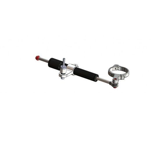 Steering damper kit BITUBO under instruments mounting (1red, 2 black)