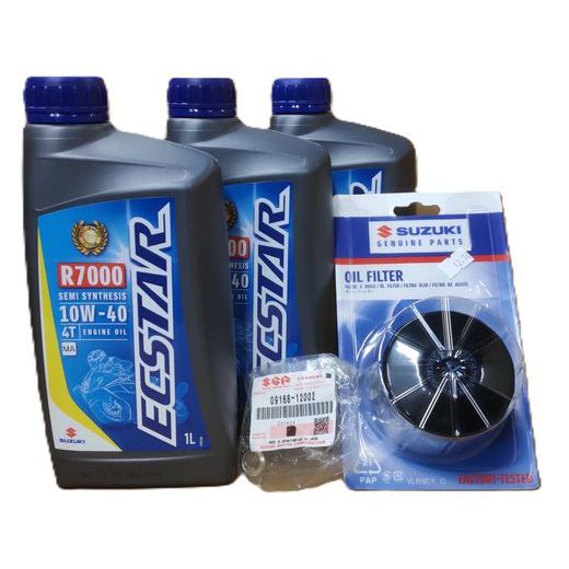 Sada na výmenu oleja V-strom 650, SV650 polo syntetika