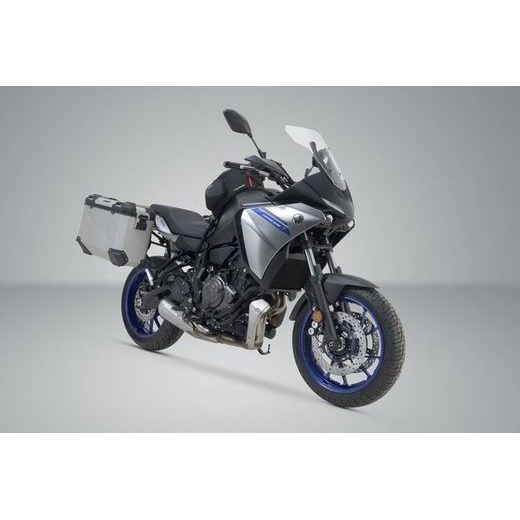 TRAX ADV sada kufrů stříbrné 45/45 l. Yamaha MT-07 Tracer (16-).