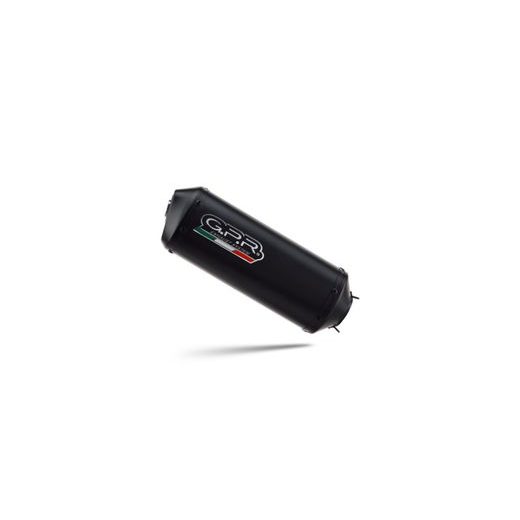 Koncovka výfuku Slip-on GPR GHISA H.203.GHI Matte Black pre HONDA NC 700 S / X 2012-2013