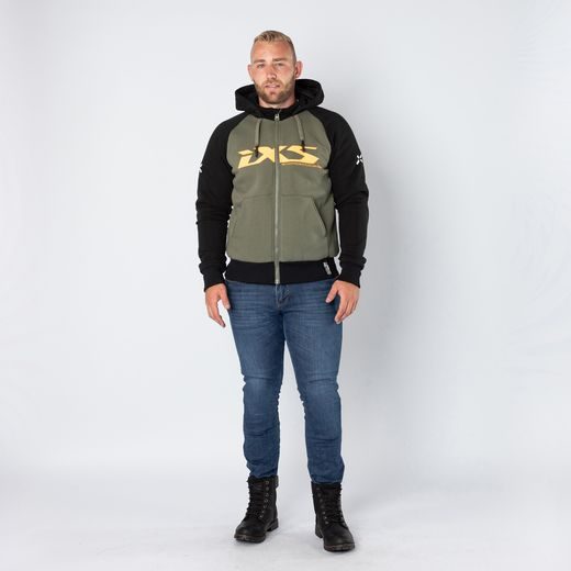 Mikina iXS RAPID 1.0 X2-343405 olive-orange 3XL