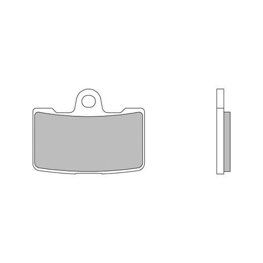 Brzdové obloženie BREMBO 07HD19SA