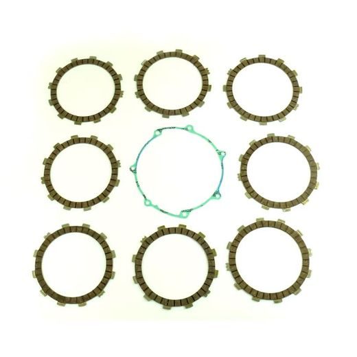 Friction plates kit with clutch cover gasket ATHENA P40230076